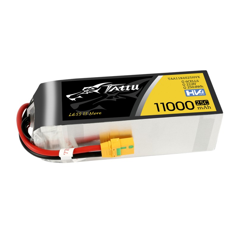 Gens ace Akku LiPo 6S HV 22.8V-11000-25C (XT90) 176x65x56mm 1350g GE1TA-11000HV-6X9 - Abbildung 1