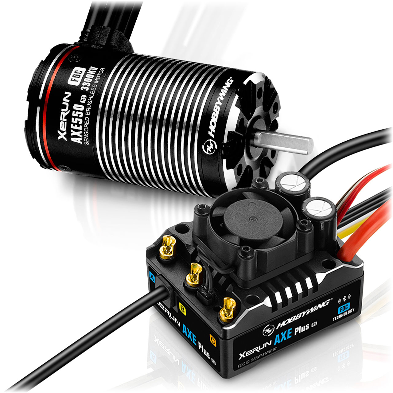 Hobbywing AXE Plus R3 540L 3300kV R2 Combo 38020389