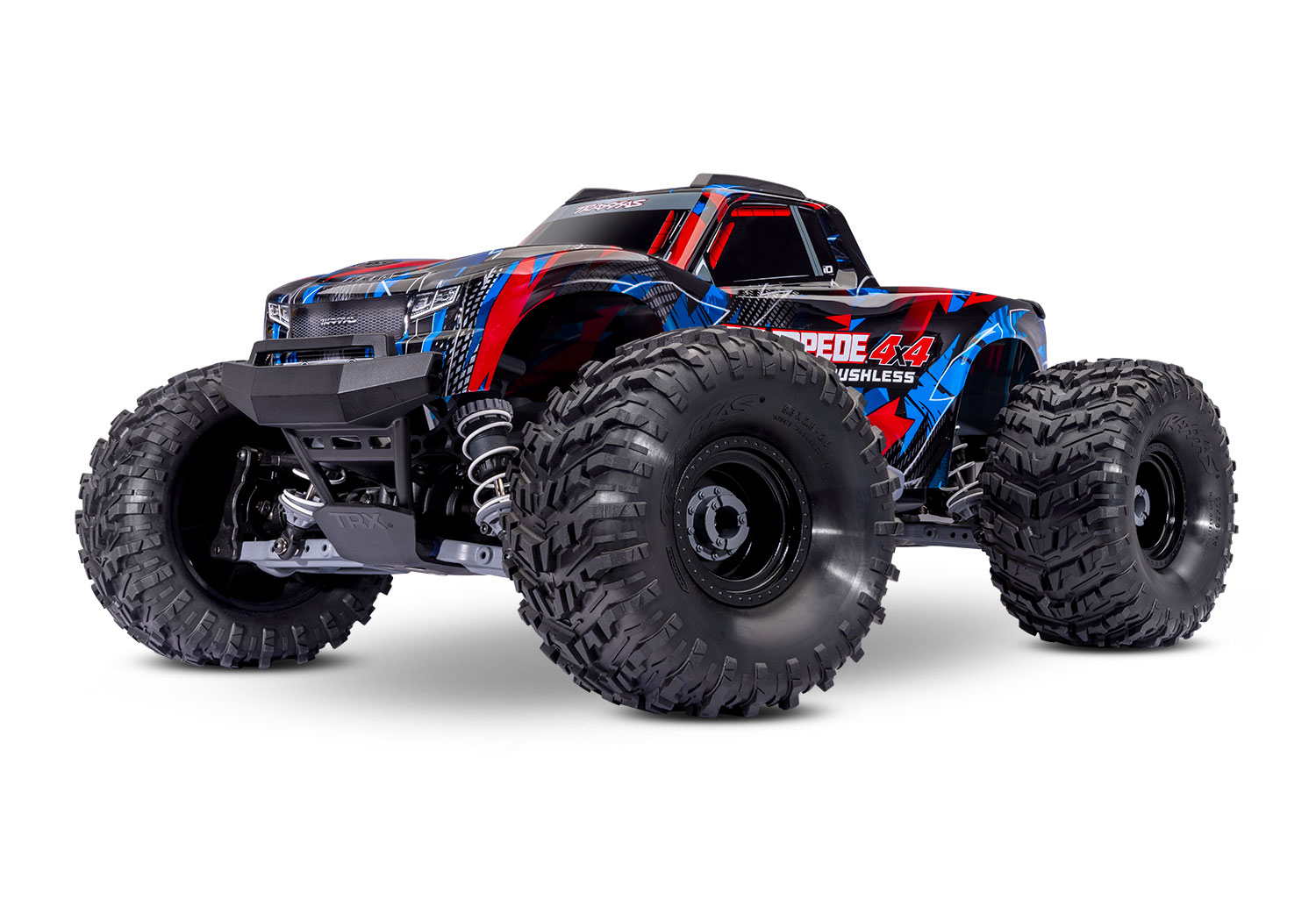 Traxxas Stampede 4x4 VX3 Brushless Monstertruck Rot 1:10 RTR 67454-4 - Abbildung 1