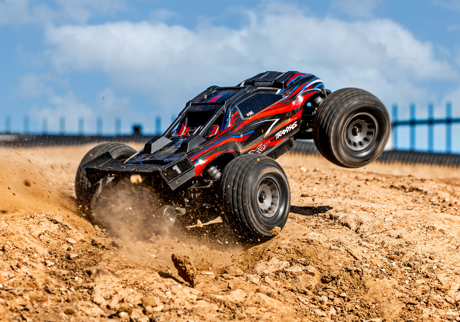 Traxxas MINI-XRT VXL-3S 4x4 1/16 Race Truck Rot mit 2S Akku/Lader 108076-1 - Abbildung 10