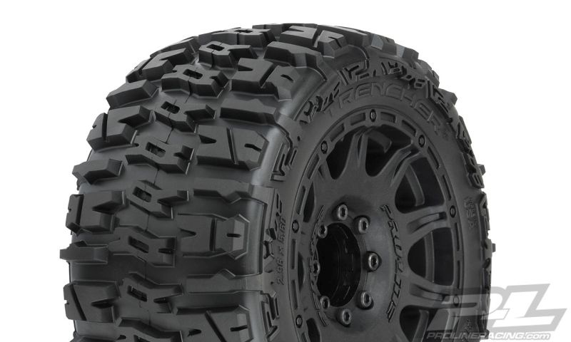 Pro-Line Trencher LP 3.8Zolluf Raid 8x32 Felge 17mm MT v/h (Removeable Hex) 10175-10