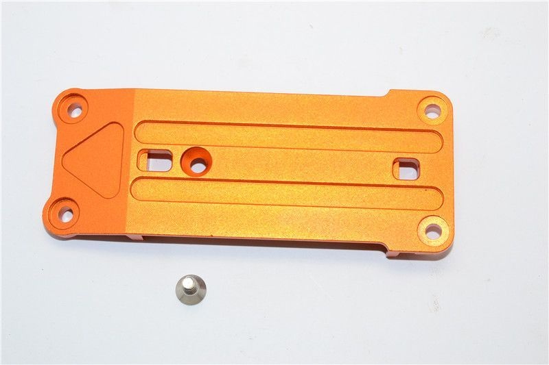 GPM Alu Querlenkerhalteplatte vorne orange Traxxas X-MAXX