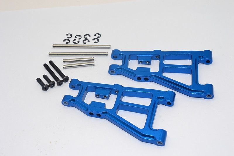 GPM Alu Querlenker unten vorn blau Tamiya DT03