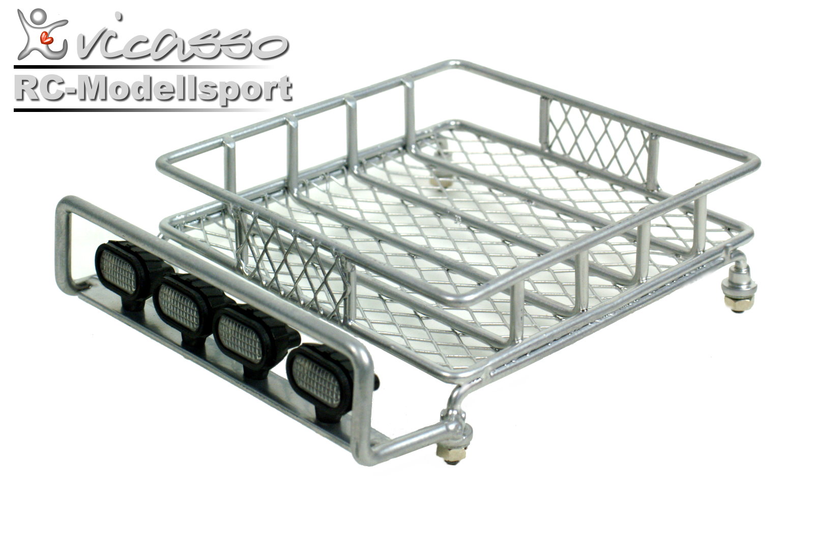 Amewi Dachgepäckträger mit 4 LEDs 010-20410