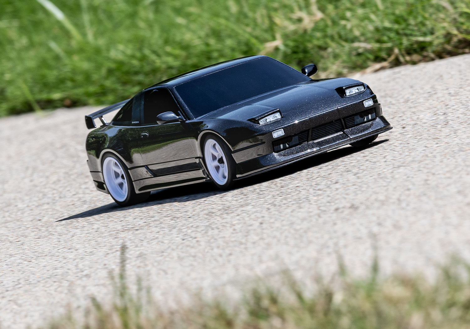 Traxxas 4-TEC Nissan 240SX schwarz 1/10 VX3 Brushless Tourenwagen ARTR 93424-4-BLK - Abbildung 11