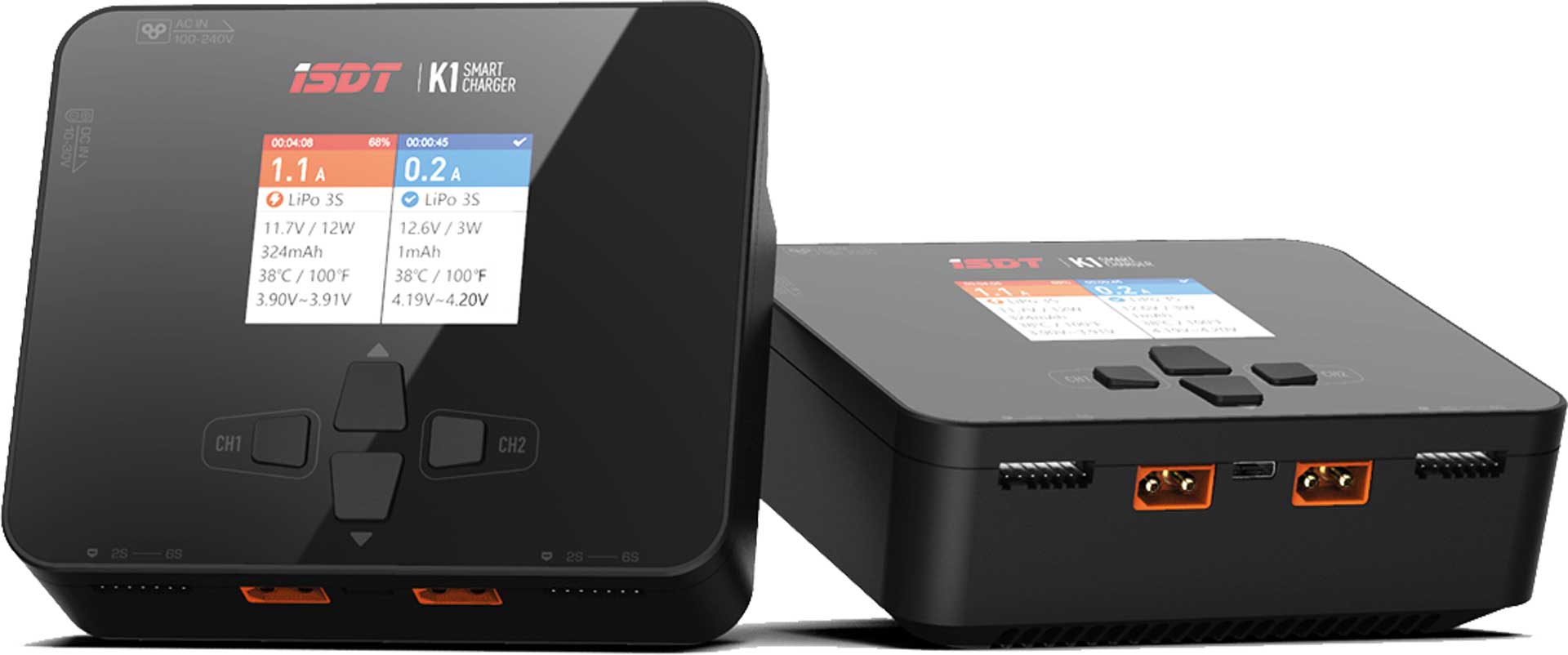 ISDT K1 Dual Charger AC 100W / DC 250Wx2 Ladegerät K1
