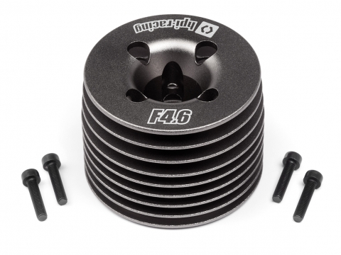 HPI AluminiumKühlkopf (Gunmetal/F4.6 V2) 111605