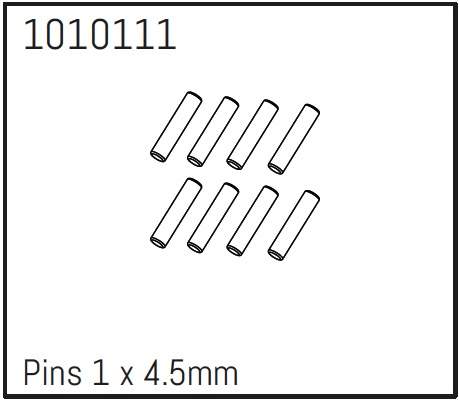 Hobby Plus Pins 1 x 4.5mm - PRO Crawler 1:18 (8) 240243