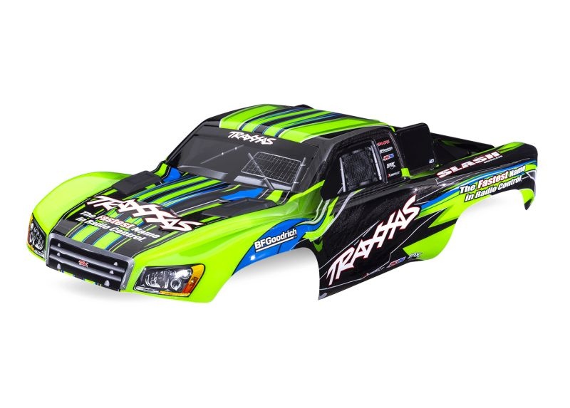 Traxxas Karosserie Slash 2WD grün Clipless  5924-GRN