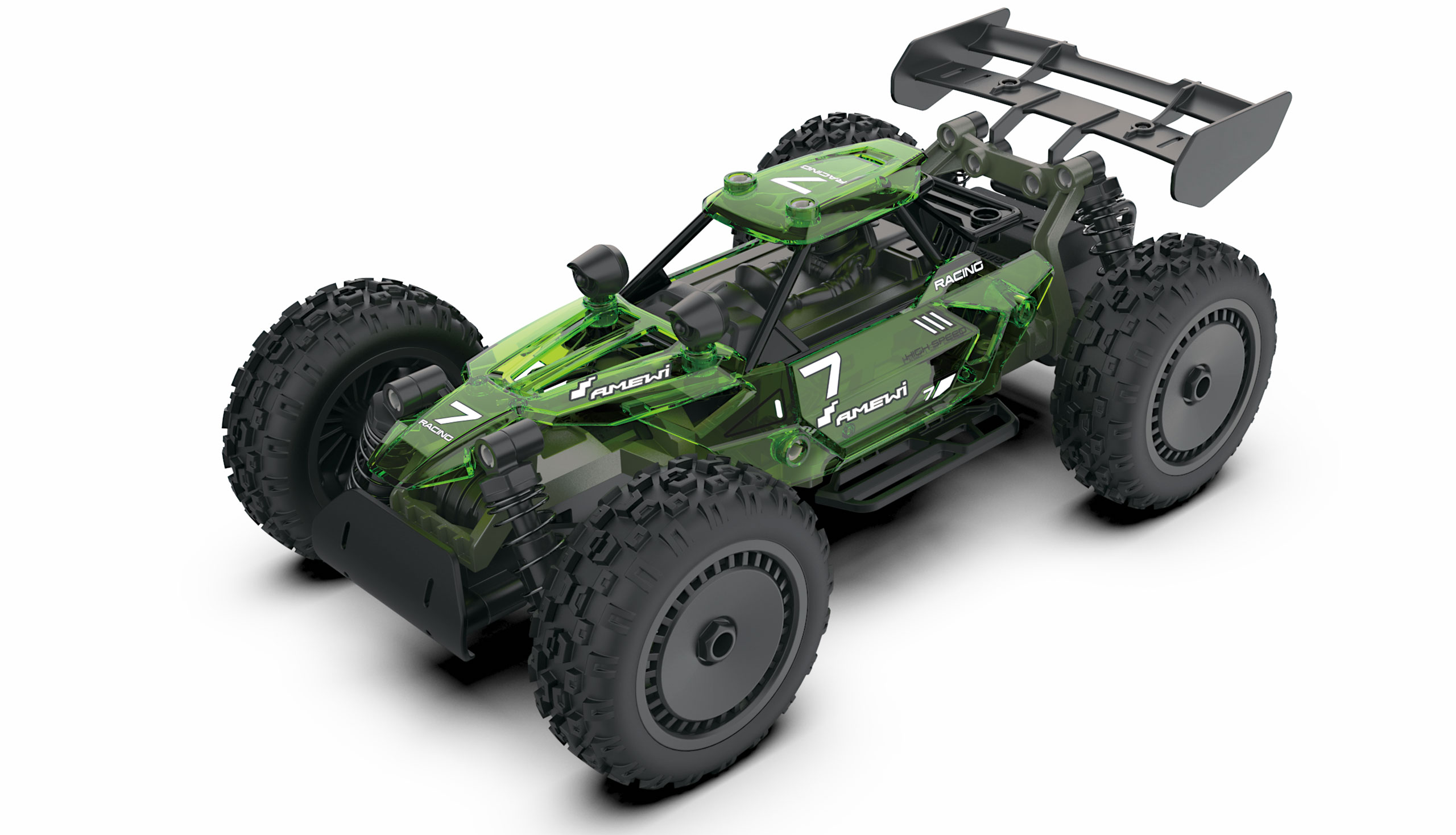 Amewi CoolRC DIY Razor Buggy 2WD 1:18 Bausatz grün 22583