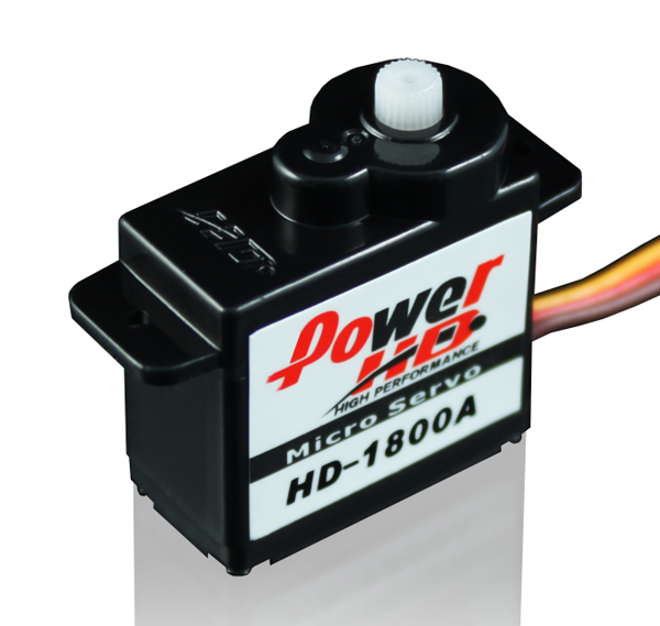 Power HD SERVO HD1800A (1.3KG/0.08SEC/8.0G) HD-1800A