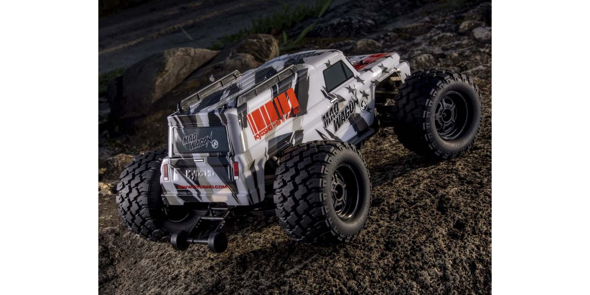 Kyosho KB10W Mad Wagon VE 3S White 4WD 1:10 Readyset - Type1 34701T1B - Abbildung 7