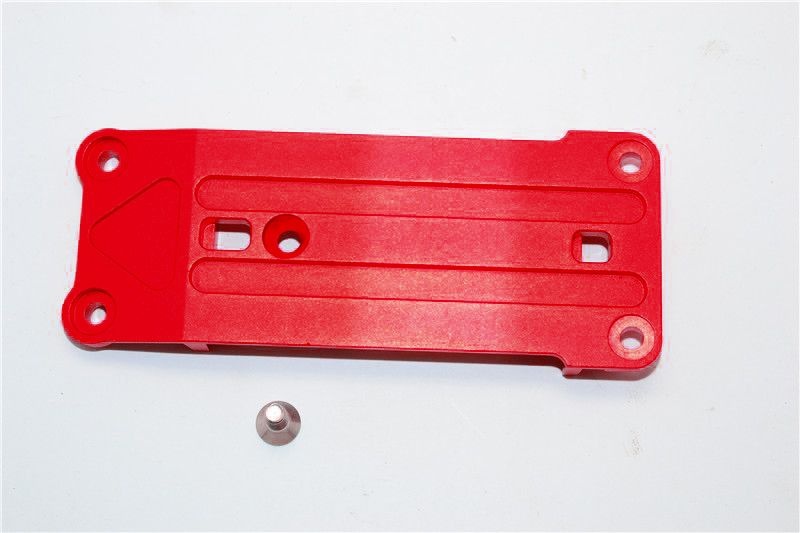 GPM Alu Querlenkerhalteplatte vorne rot Traxxas X-MAXX