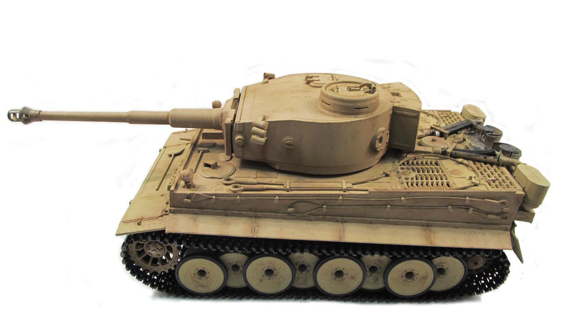 Amewi Tiger I Professional Line III Panzer Metal RTR 2.4G Desert Yellow 23078 - Abbildung 2