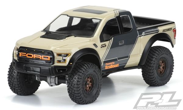 ProLine 2017 Ford F-150 Raptor Karosserie klar 12.3" WB Crawler (PRO351600)