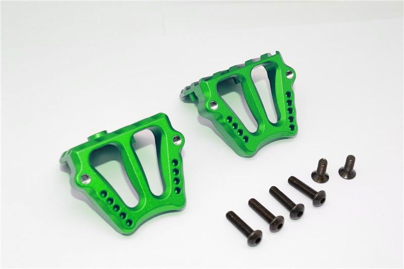 GPM Alu Motorkühlkörperbefestigung grün Traxxas X-MAXX