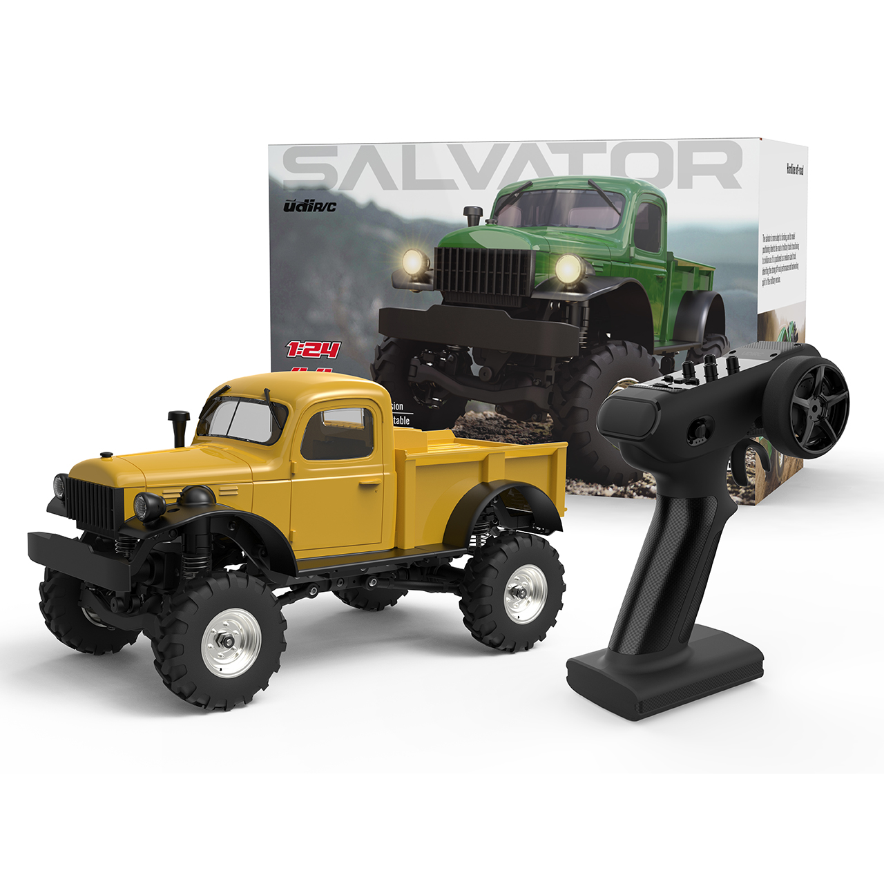 UDI RC Mini Crawler UCX24 SALVATOR 1/24 Braun - Abbildung 3