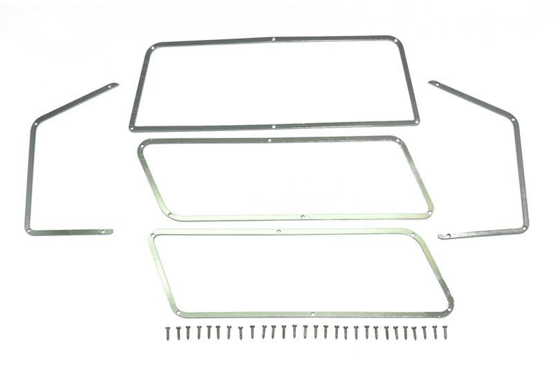 GPM Edelstahl Fensterrahmen Traxxas Traxxas4 Bronco