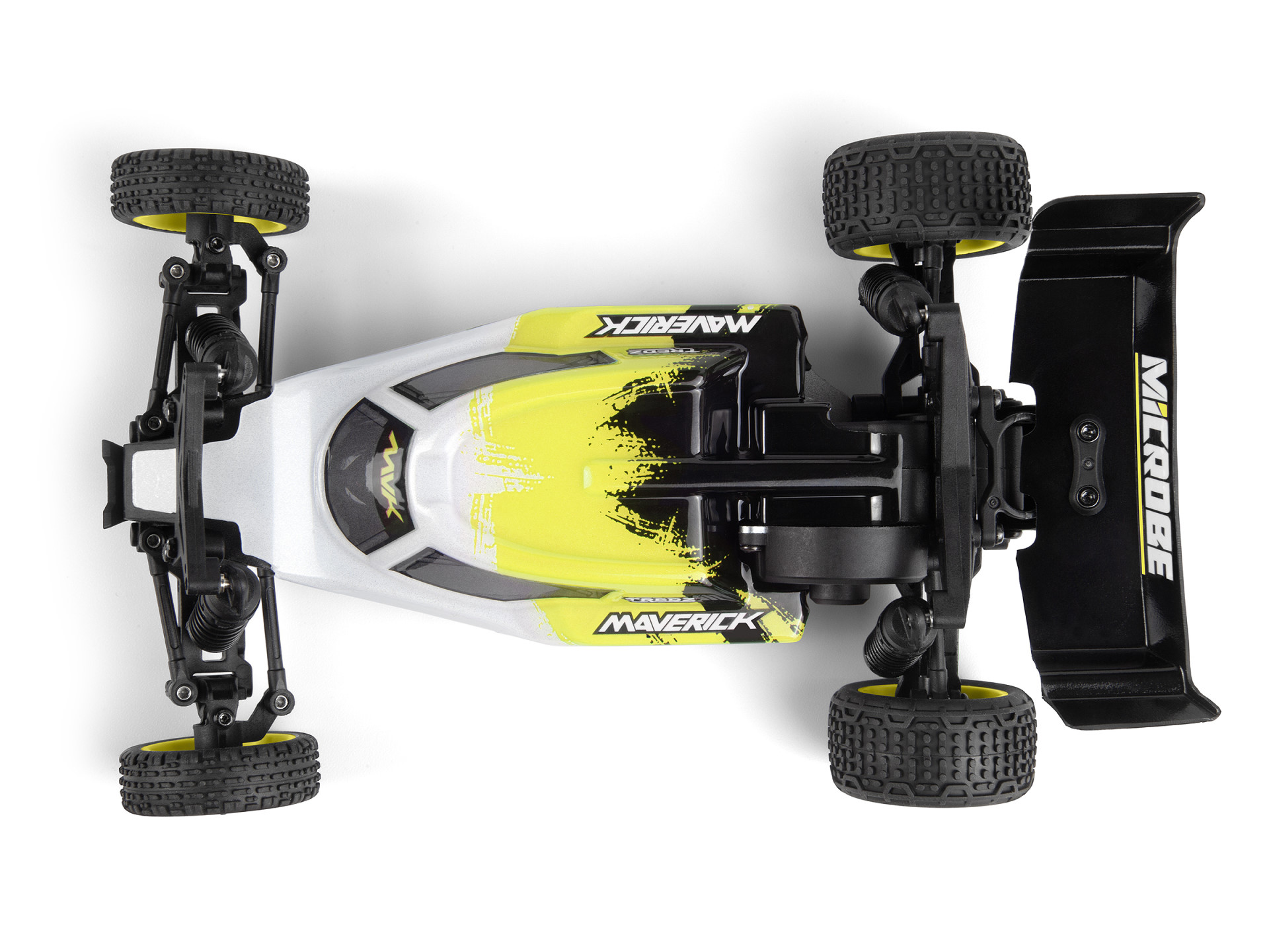 Maverick Microbe 1/24 4WD Mini Elektro Buggy Gelb 150850 - Abbildung 2