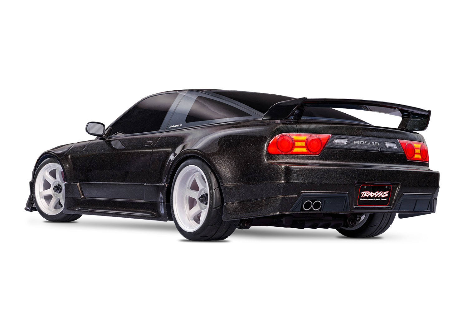 Traxxas 4-TEC Nissan 240SX schwarz 1/10 VX3 Brushless Tourenwagen ARTR 93424-4-BLK - Abbildung 2