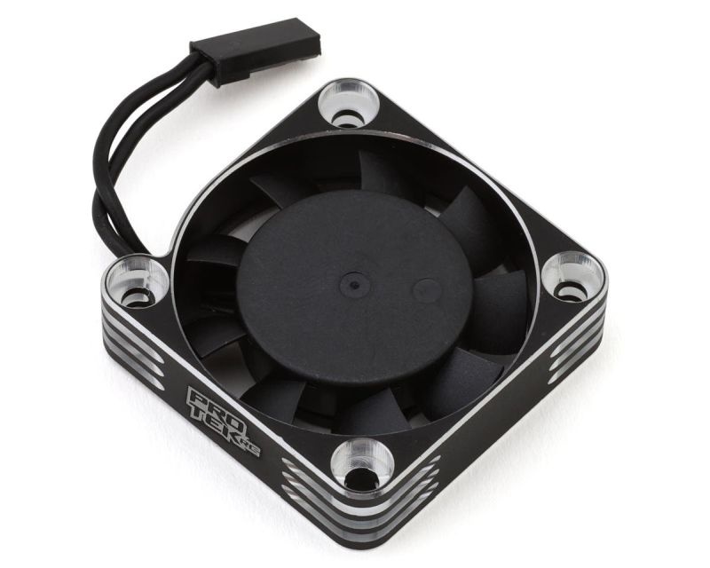ProTek RC Alu Hochgeschwindigkeits-HV-Kühllüfter silber/schwarz (40x40x10mm)