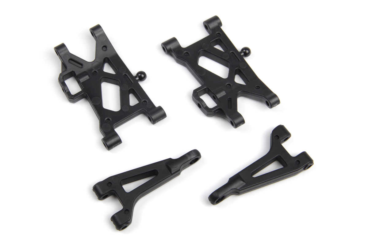 Blackzon Obere & untere Querlenker Set Hinten (2St.) 548003