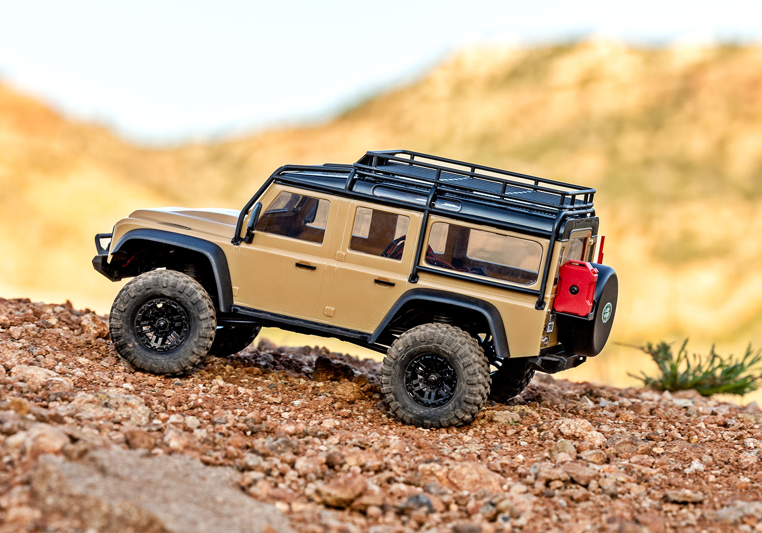 TRAXXAS TRX-4m LR Defender 4x4 tan 1/18 Crawler RTR 97054-1 - Abbildung 9