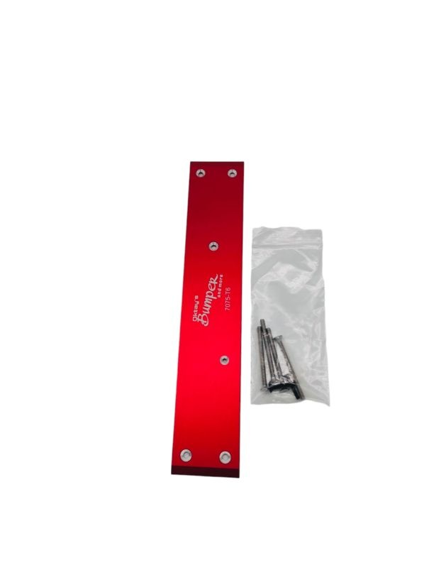 Oktay Skidplate Alu 7075 rot eloxiert 5mm (Bashbar) für Arrma Granite 3S 2507ARMGran01R