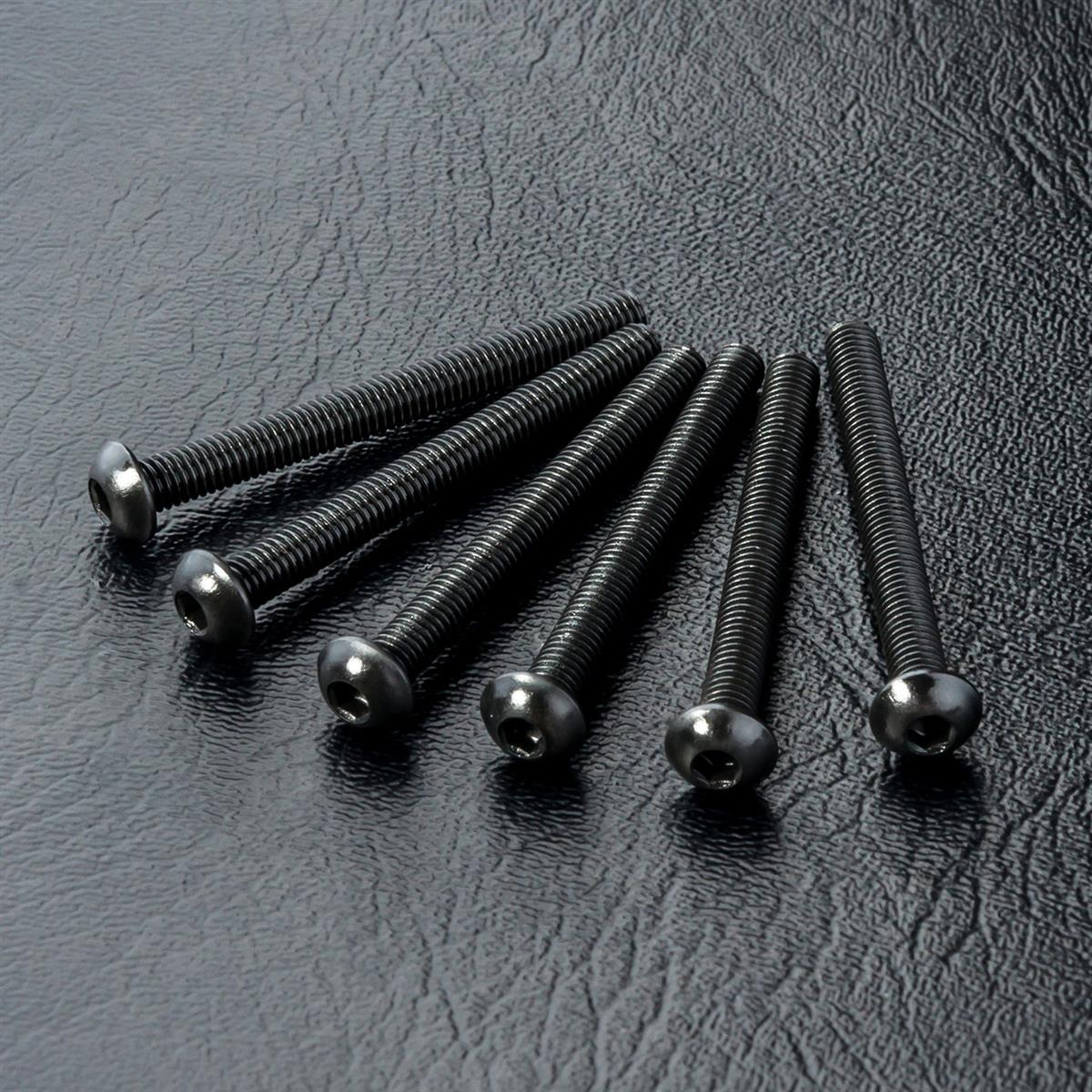 110089 Rundkopfschneidschraube Innensechskant M3x30mm (6 Stück)