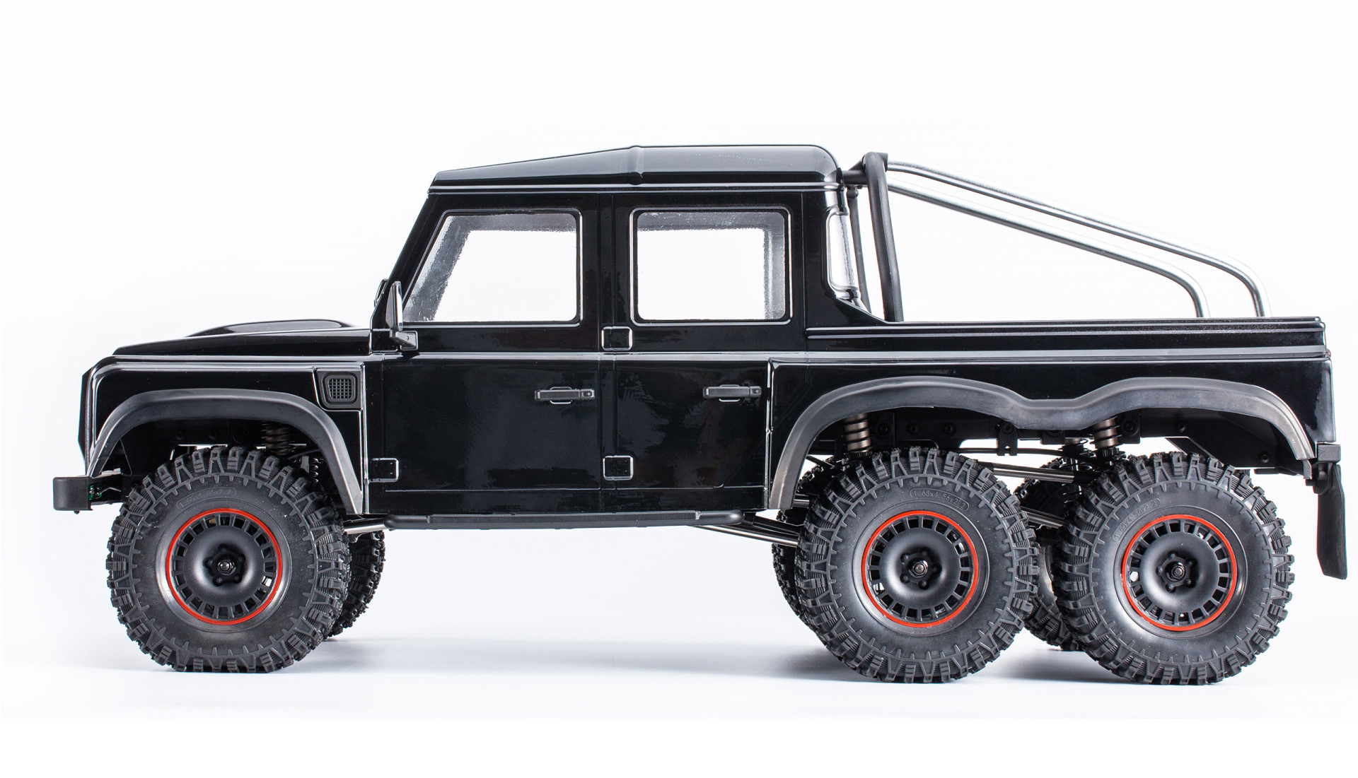 Amewi AMXRock RCX10.3P Scale Crawler 6x6 Pick-Up 1:10 ARTR schwarz (pro Version) 22559
