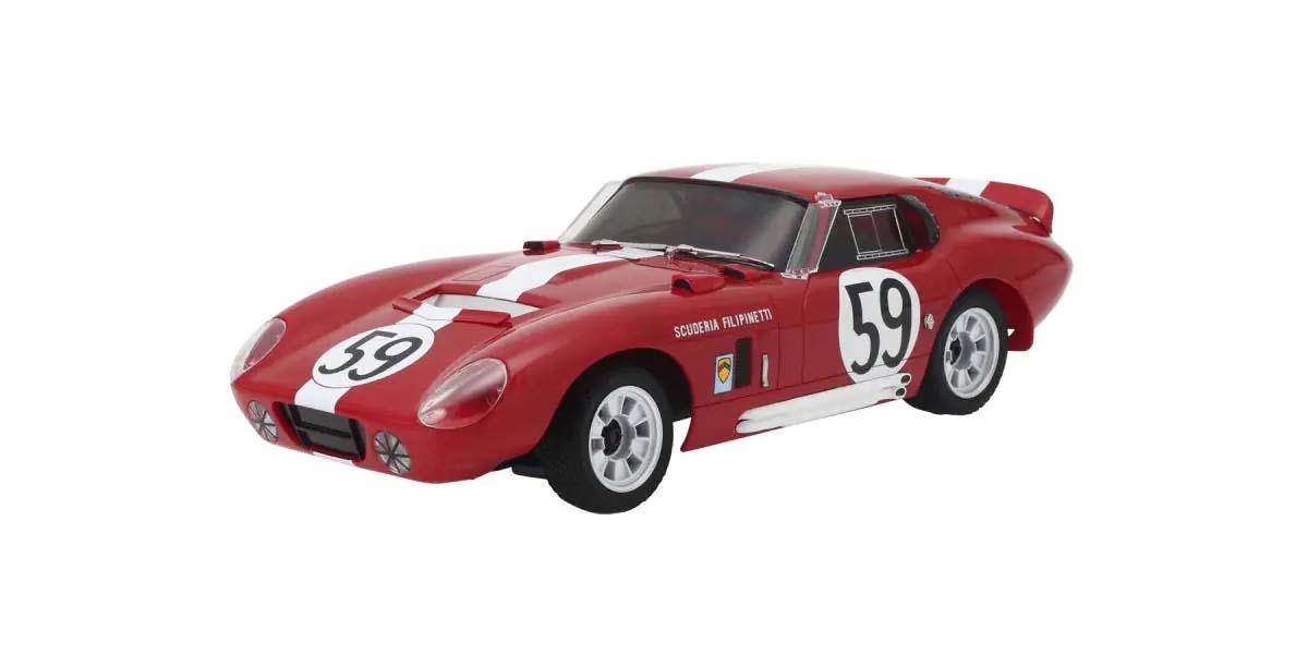 Kyosho First Mini-Z 1:28 Shelby Cobra Daytona No.59 Rot 66611A - Abbildung 2