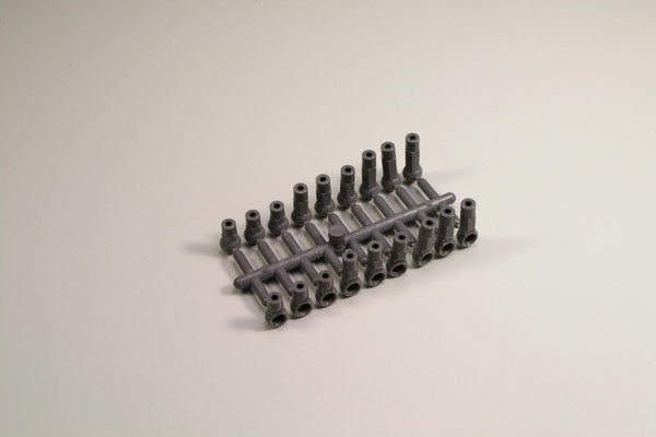 Kyosho KUGELPFANNEN#D4.8,M3, HART, GRAU UM112H