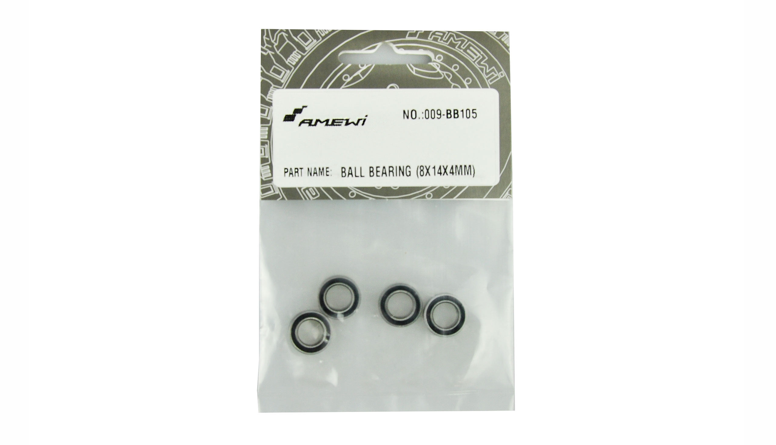 Amewi BALL BEARING (8X14X4MM) 2pcs EVO-X 6000 BB105 BB105