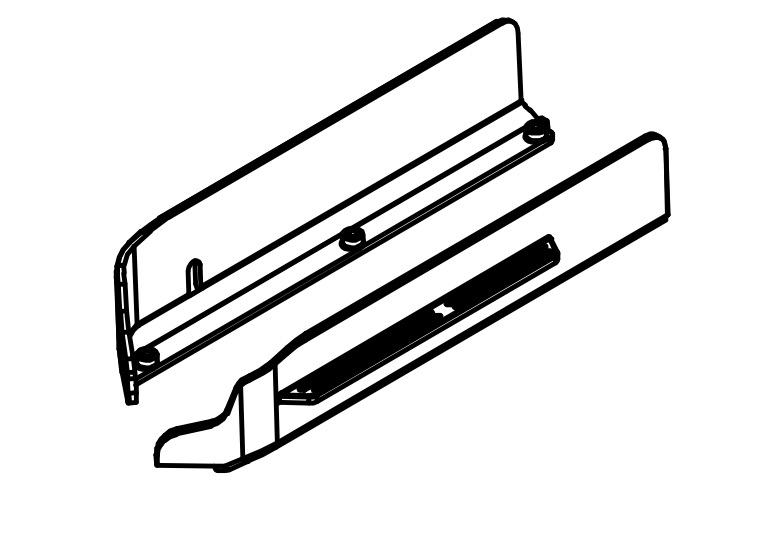 Absima Side Plates L/R 1610101