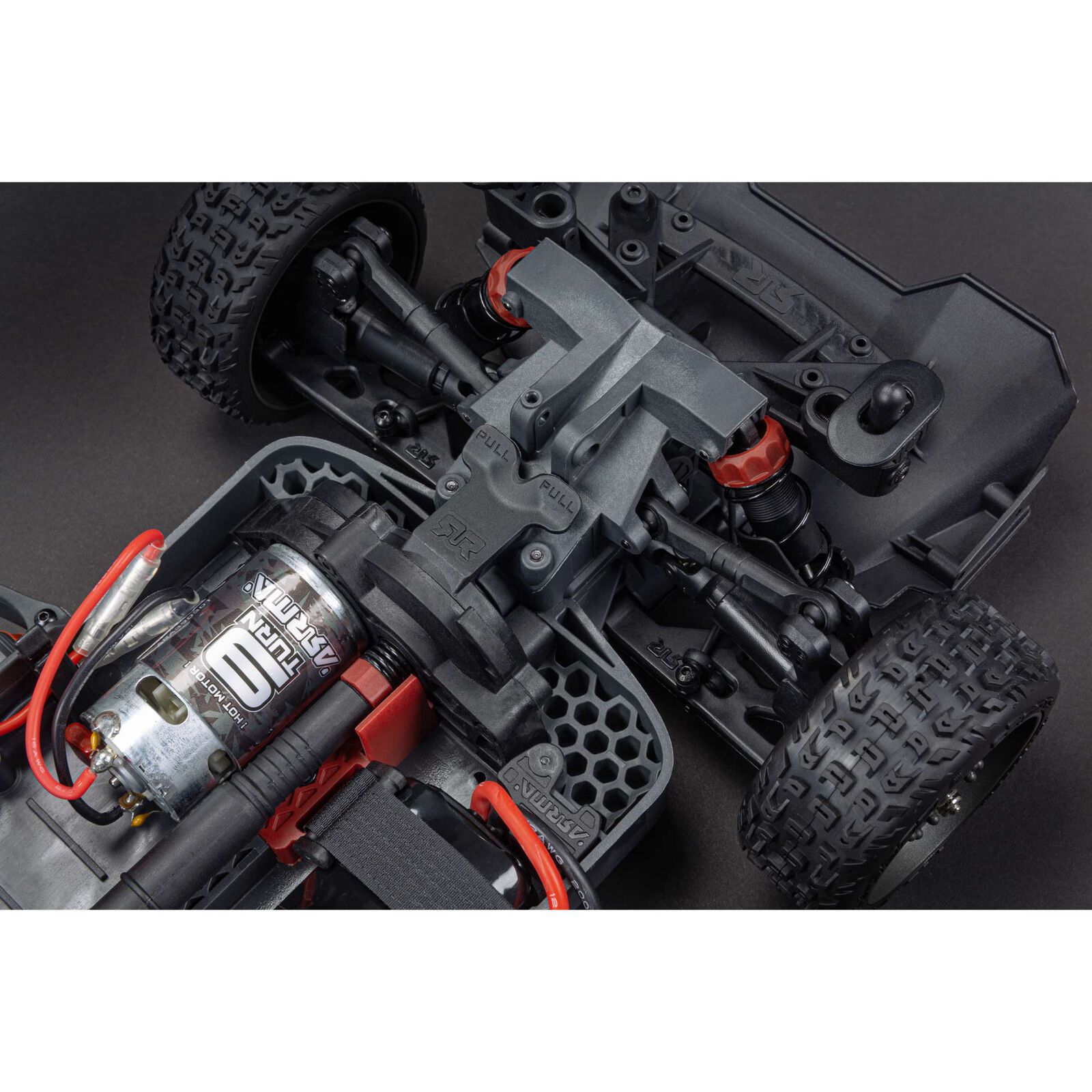 ARRMA 1/8 INFRACTION 4WD MEGA Resto-Mod Truck RTR, Red/Blue ARA4215V3BIT1