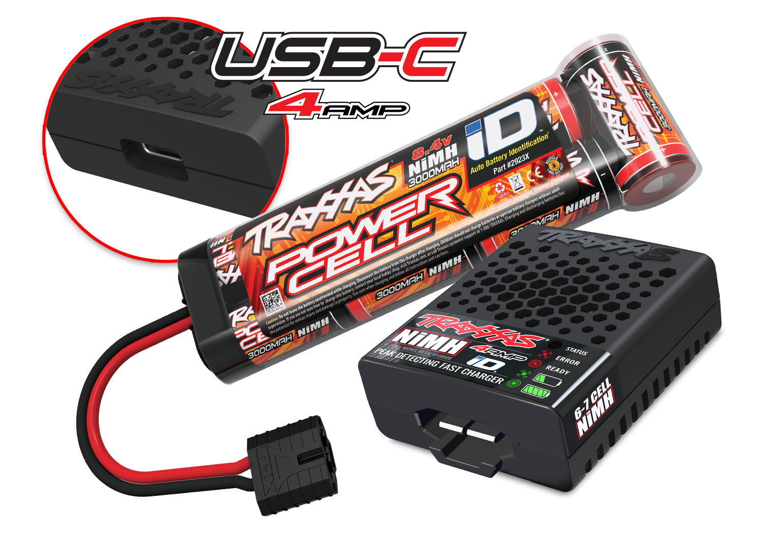 Traxxas Slash 2WD 1/10 BlauX RTR Clipless HD incl. USB-Lader & Akku 58234-8 - Abbdilung 10