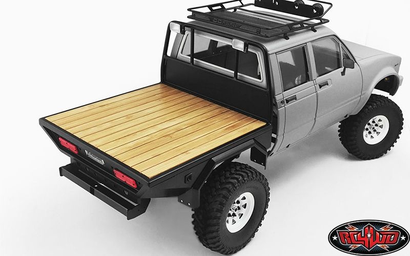 RC4WD Wood Flatbed for Mojave II Four Door Body Set VVV-C0394