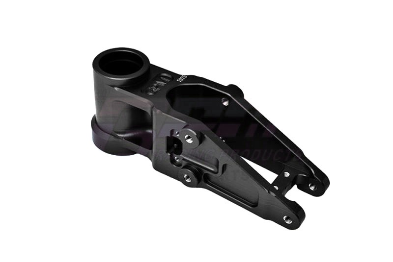 GPM Alu Bulkhead vorn schwarz  1/4 PROMOTO-MX MOTORCYCLE RTR FXR-LOS06000/6 MX024BK