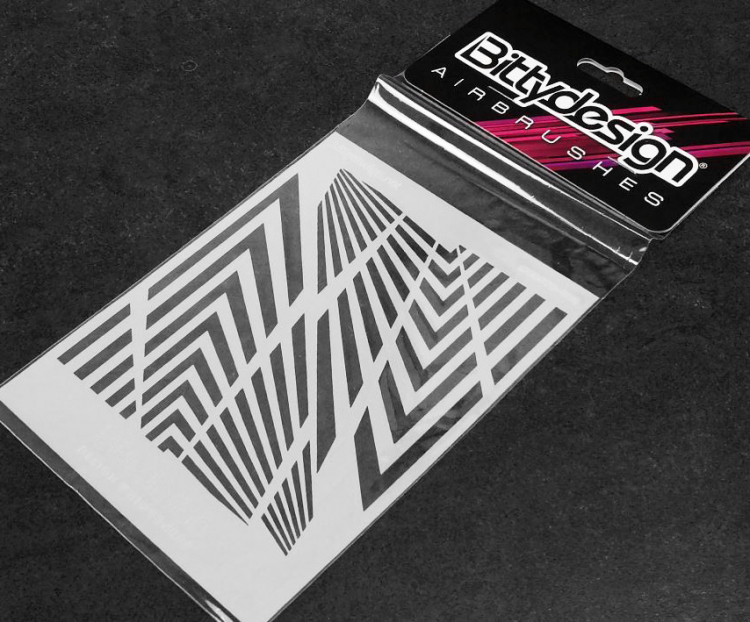 Bittydesign Vinyl stencil - Ipnotic V2 STC-006