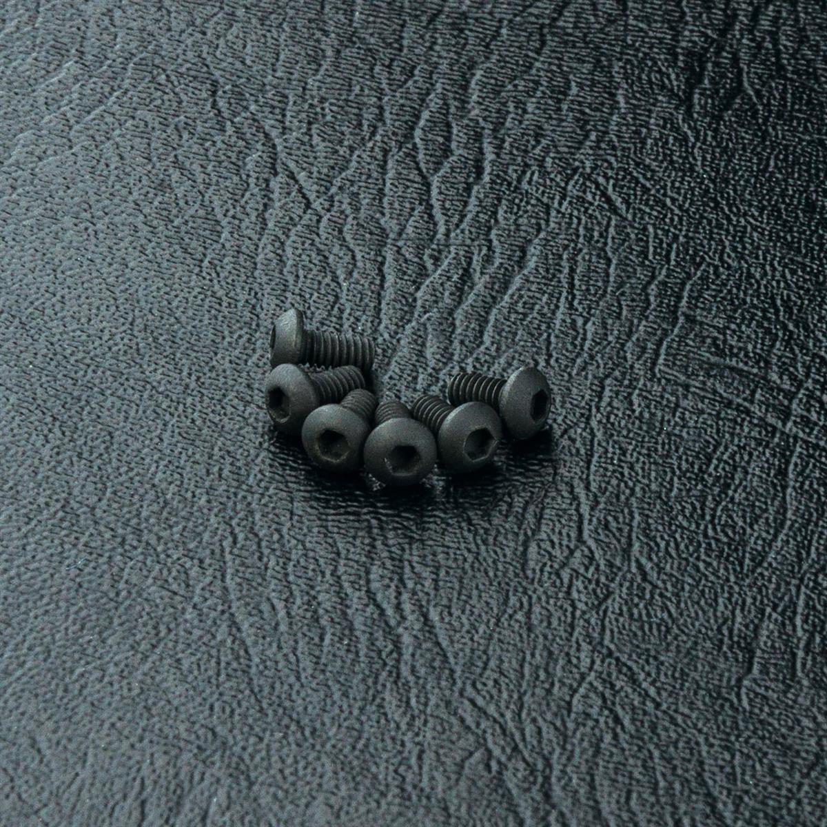 110004 Rundkopfschraube Innensechskant M2x4mm (6 Stück)