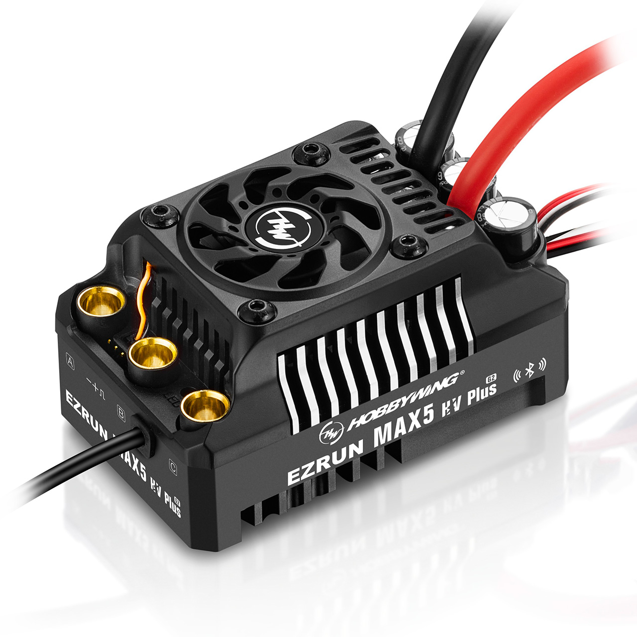 Hobbywing Ezrun MAX5 HV Plus G2 Regler 300 Amp, 6-12s LiPo, BEC 6A 30104300