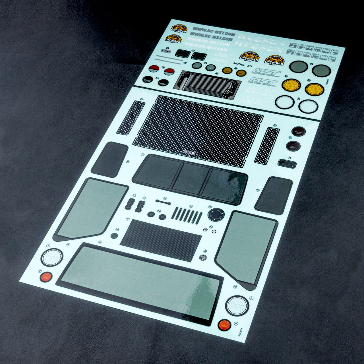 MST MST JP1 body sticker 710006