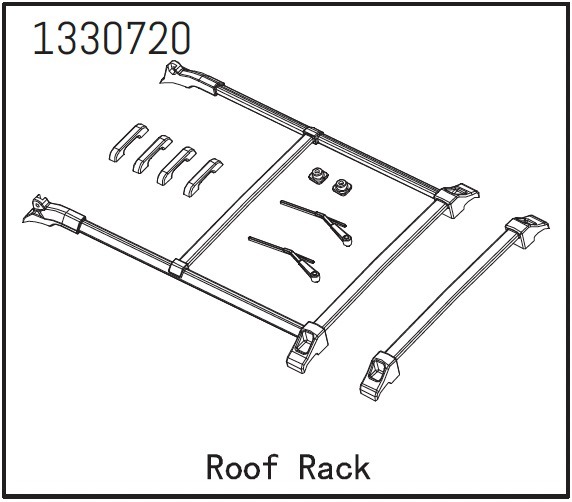 Absima Dachträgerset - BronX 1330720