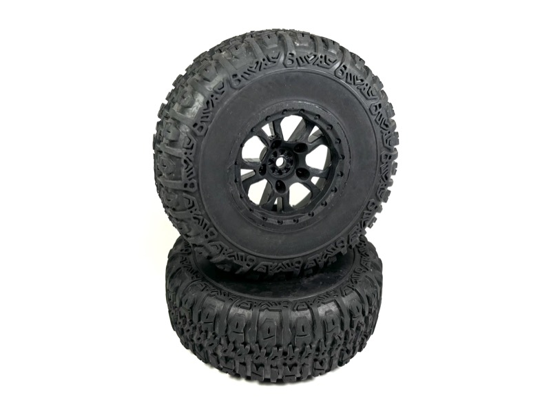 Absima 1:10 Universal-Offroad Räderset schwarz (2) 2500029
