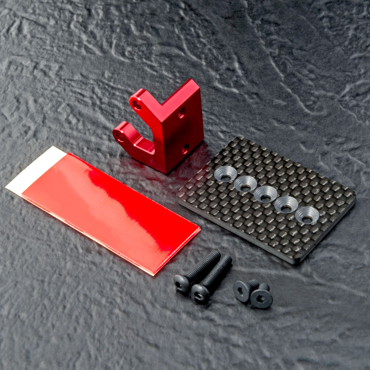 MST-Racing RMX 2.0 Alum.ESC rear moun set (red) 210639R
