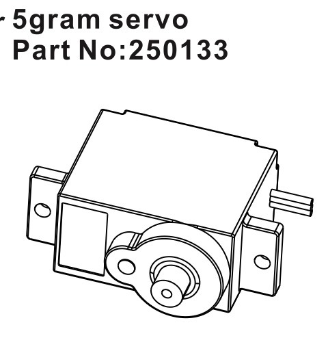 Hobby Plus 5g Servo 250133