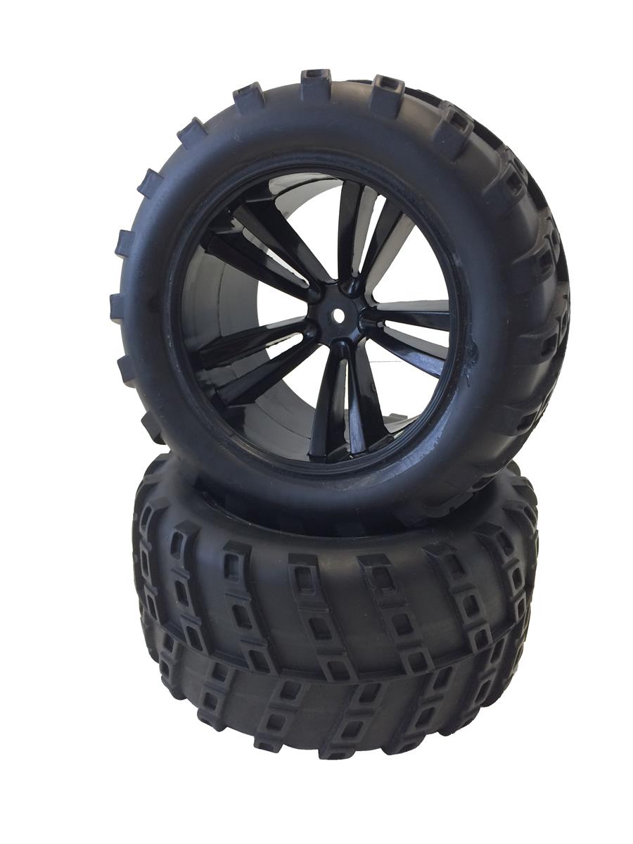 Modster Reifen/Felgen 1/10 MT Wheels 2 Stück MD10365