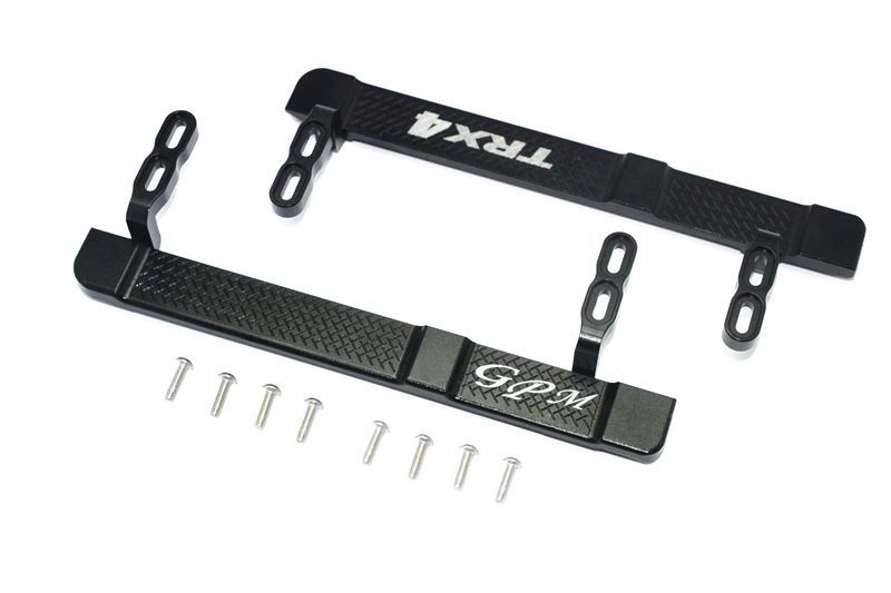 GPM Alu Trittbrett seitlich schwarz Traxxas Traxxas4