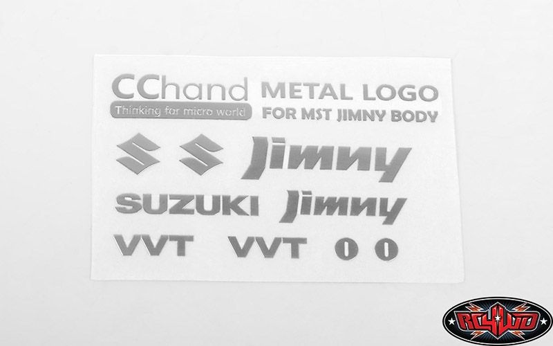 RC4WD Metal Emblems MST 1/10 CMX w/ Jimny J3 Body (Silver) VVV-C0656