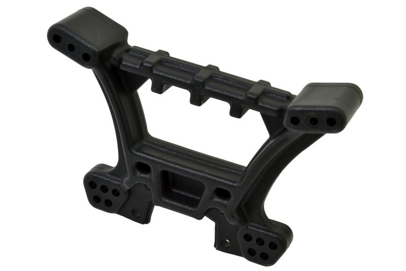 RPM Dämpferbrücke hinten schwarz TRX Rustler 4x4 & Hoss 4x4 70772